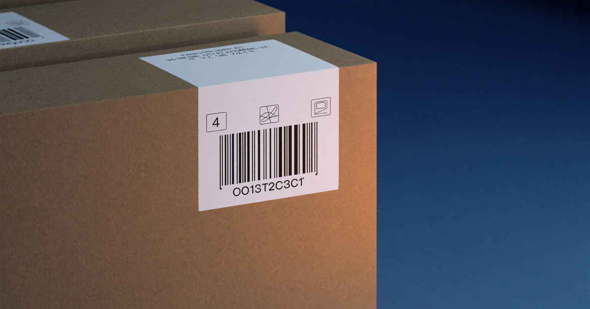 A long receipt draped across stacked parcels with charges half hidden beneath them, illustrating the fulfilment fees that sit outside a published rate card.